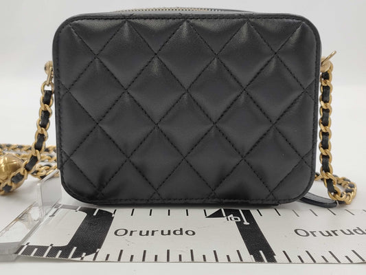 CHANEL Matelasse Ball Chain Shoulder Bag Shoulder Bag