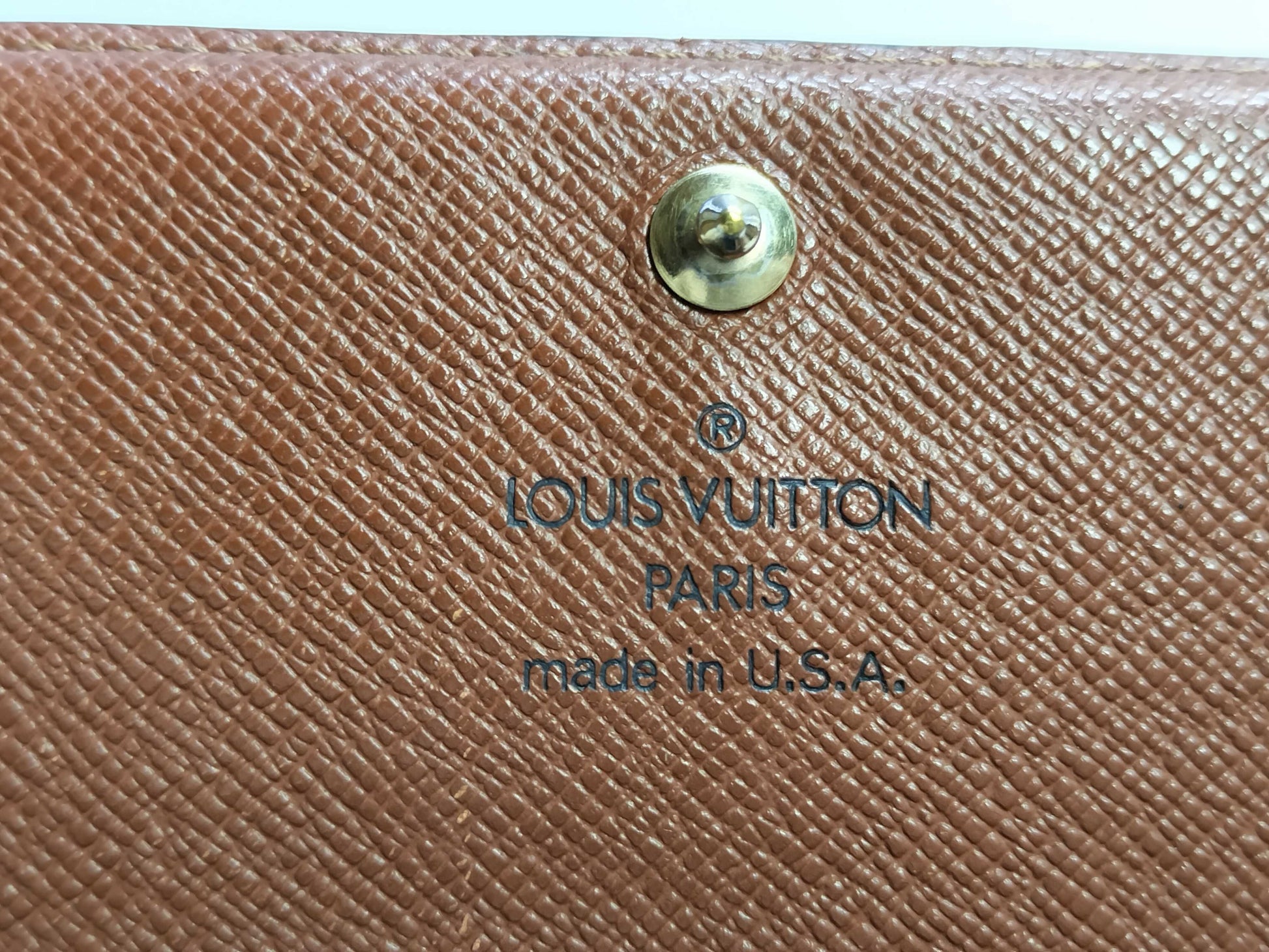 LOUIS VUITTON Monogram Louis Vuitton Monogram M61730 Porte-Monoviet-Tresor Wallet