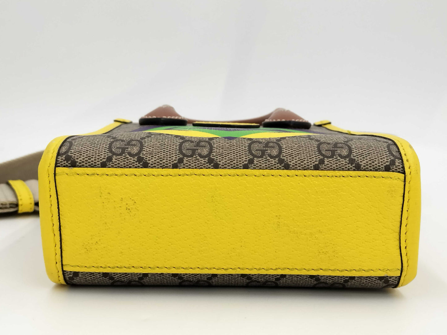 GUCCI GUCCI GG Supreme Vertical 2-Way Handbag