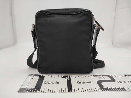 PRADA PRADA Saffiano Combi Shoulder Bag with Pouch