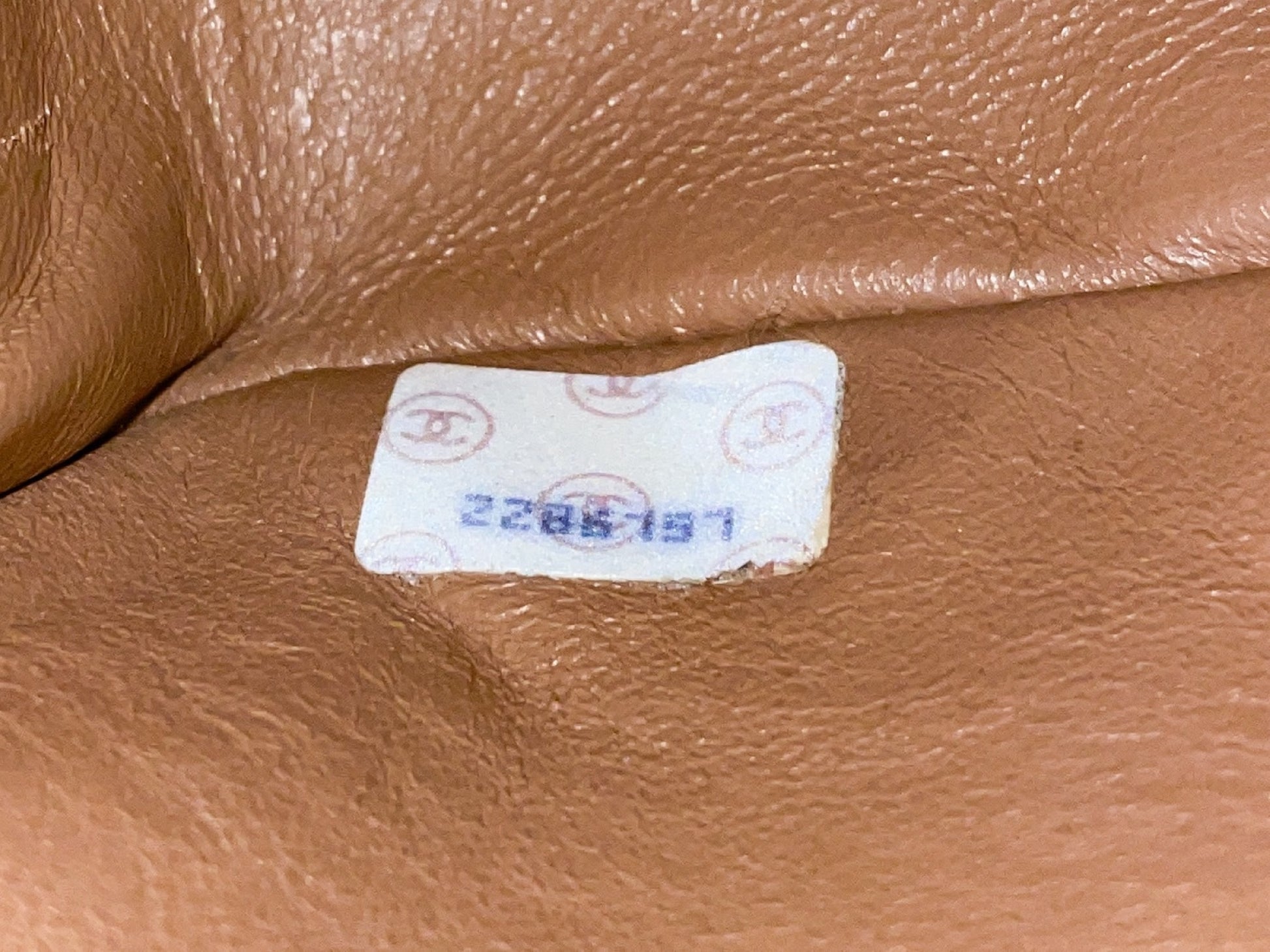 CHANEL Diana Pink Beige Lambskin Matelasse Shoulder Bag with Seal
