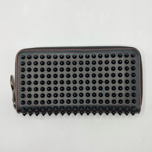 Christian Louboutin Panettone Leather Studded Long Wallet
