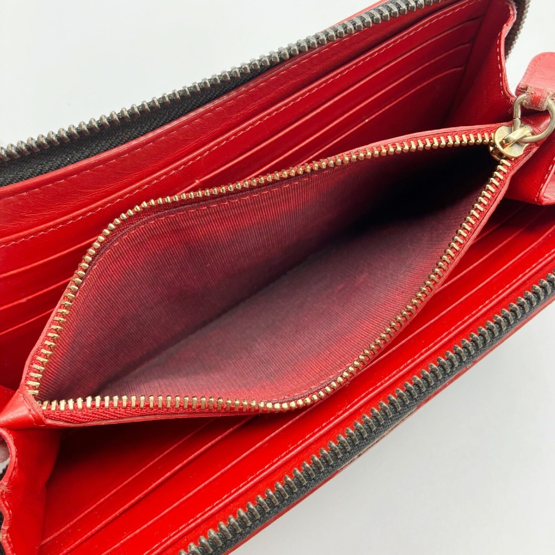 Christian Louboutin Panettone Leather Studded Long Wallet