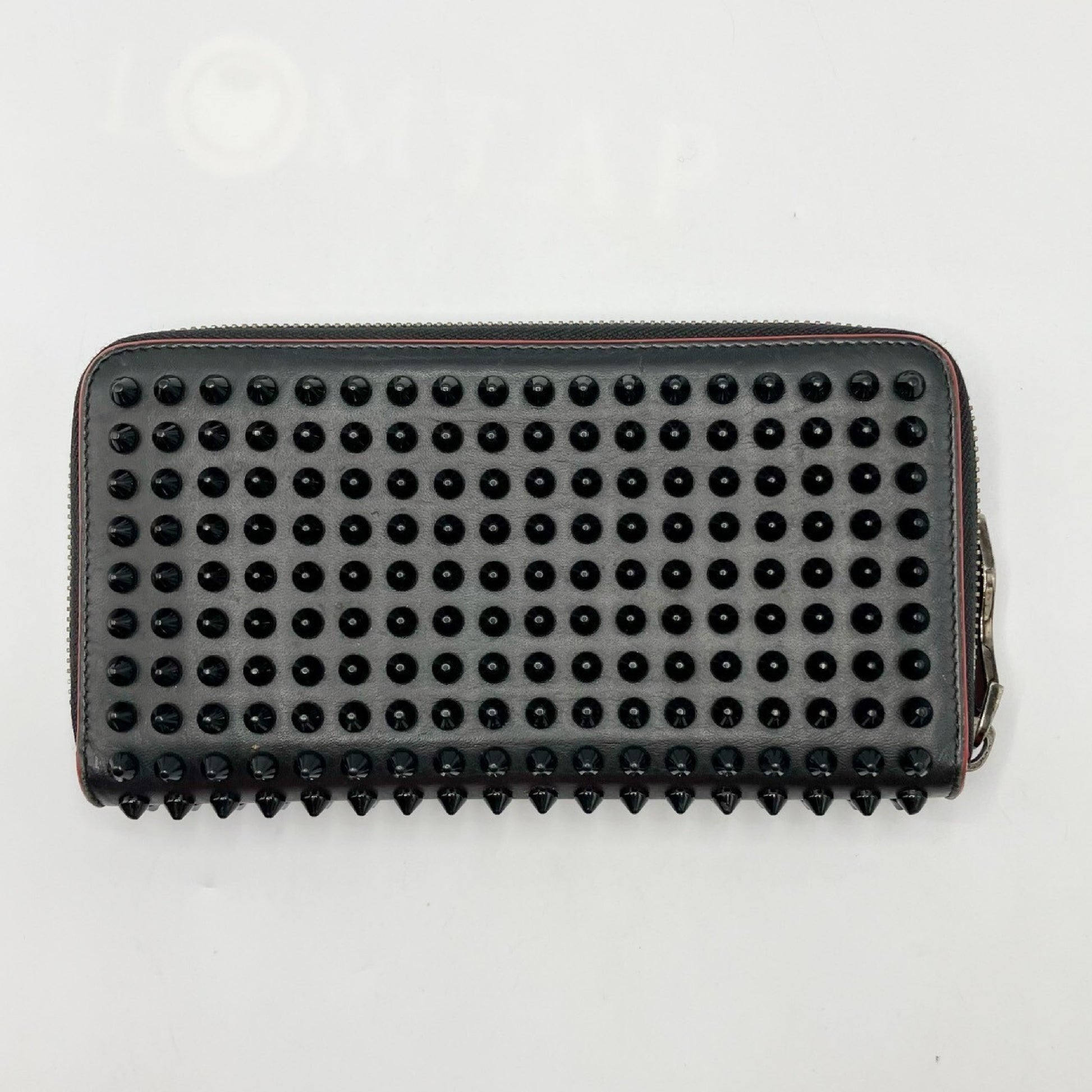 Christian Louboutin Panettone Leather Studded Long Wallet