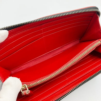 Christian Louboutin Panettone Leather Studded Long Wallet
