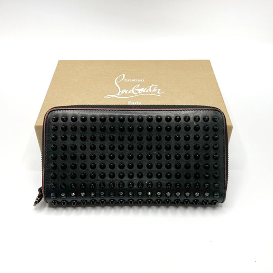 Christian Louboutin Panettone Leather Studded Long Wallet