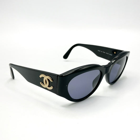  CHANEL Coco Mark Sunglasses Black Sunglasses/Eyeglasses