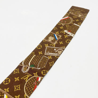 LOUIS VUITTON Bandeau Monogram Trunk Scarf