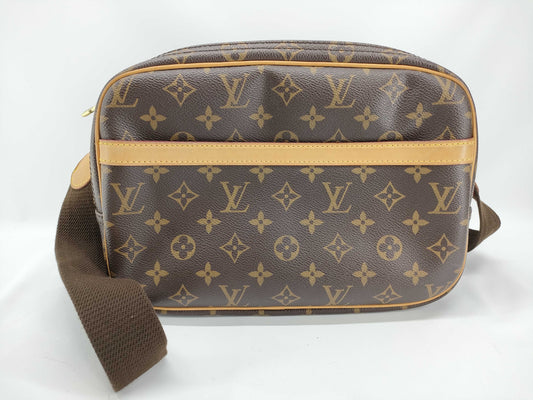 LOUIS VUITTON M45254 Monogram Reporter Shoulder Bag