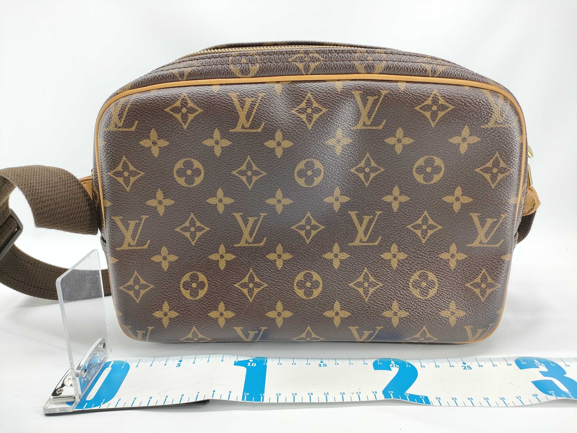 LOUIS VUITTON M45254 Monogram Reporter Shoulder Bag
