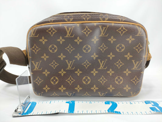 LOUIS VUITTON M45254 Monogram Reporter Shoulder Bag
