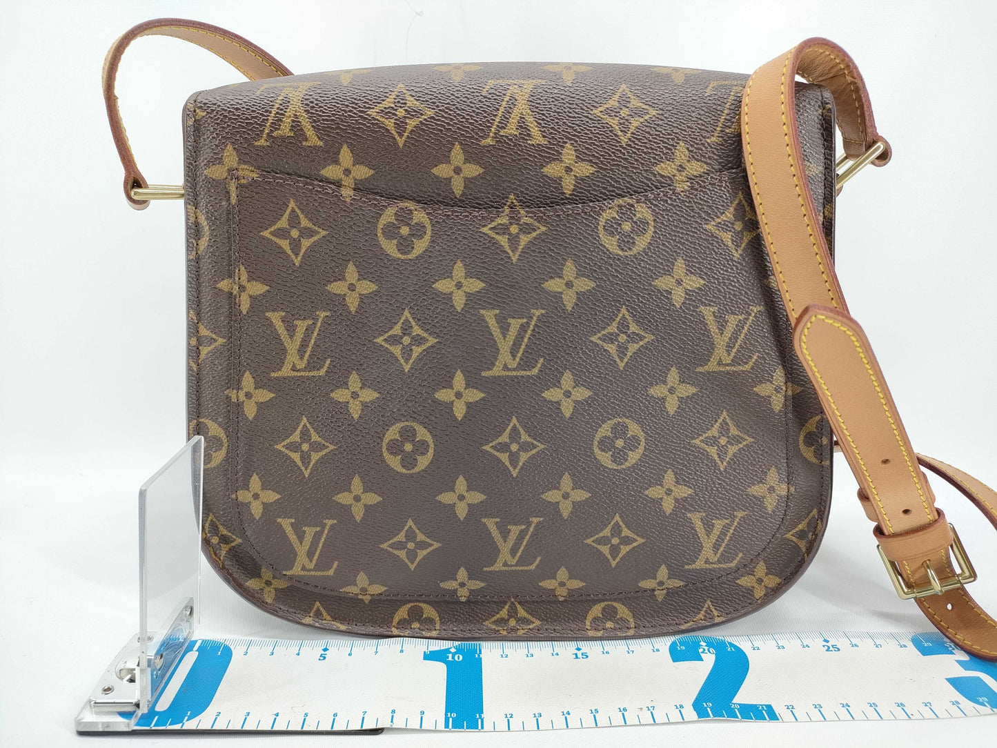 LOUIS VUITTON M51242 Monogram Saint-Cloud Shoulder Bag