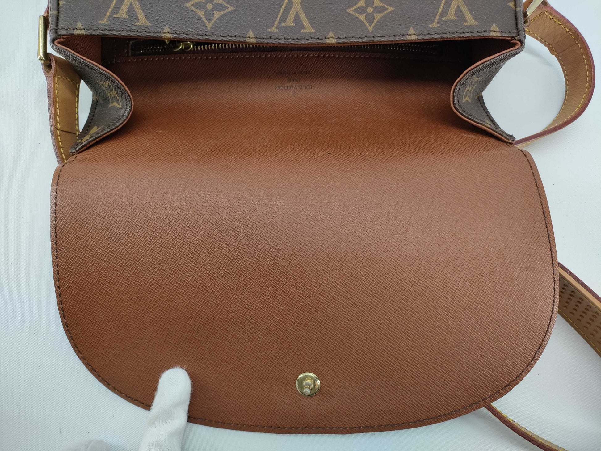 LOUIS VUITTON M51242 Monogram Saint-Cloud Shoulder Bag