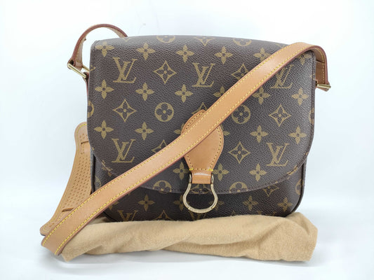 LOUIS VUITTON M51242 Monogram Saint-Cloud Shoulder Bag