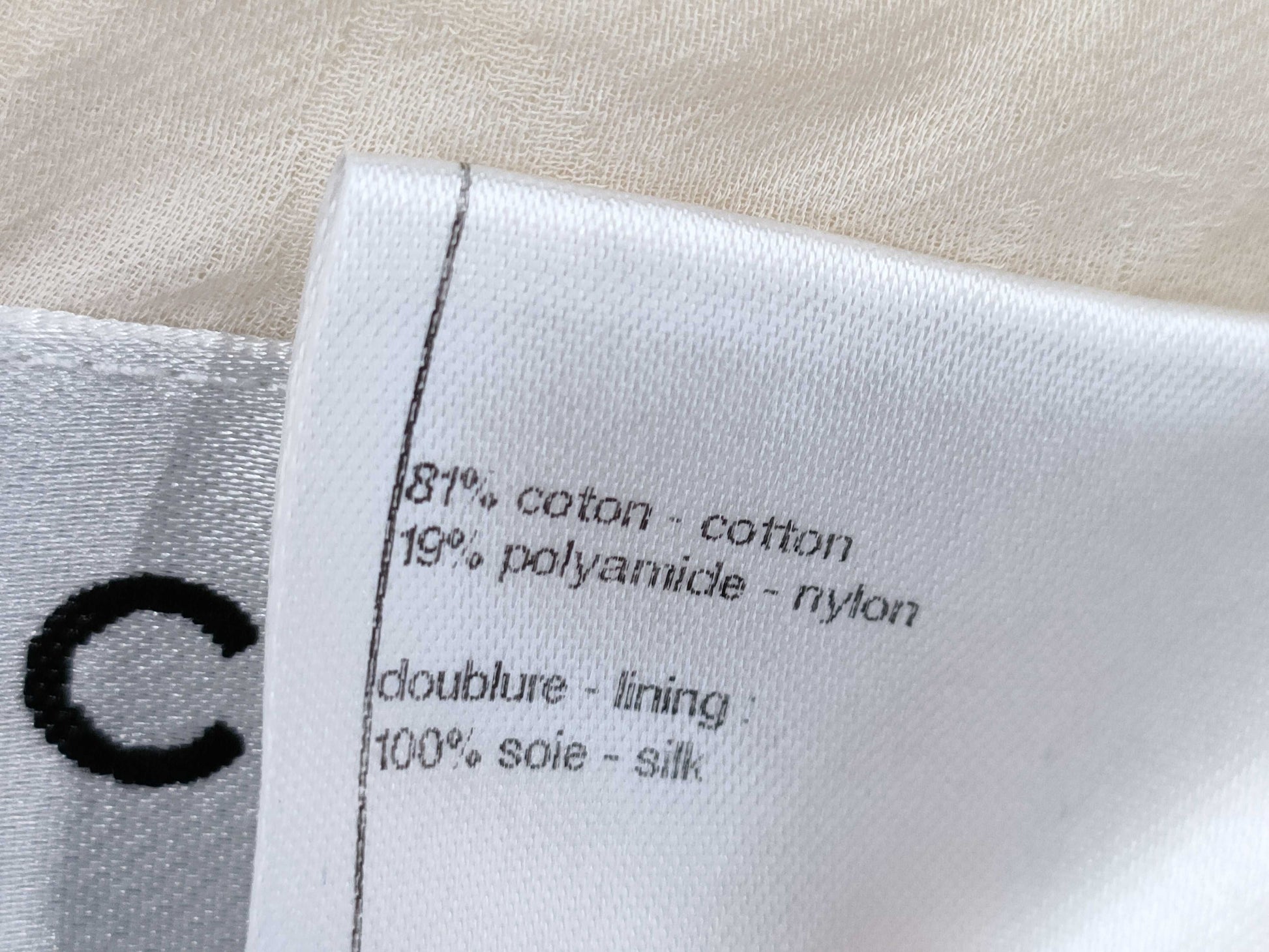 CHANEL CHANEL Waffle Dress P43547V31615 #36 White Dress