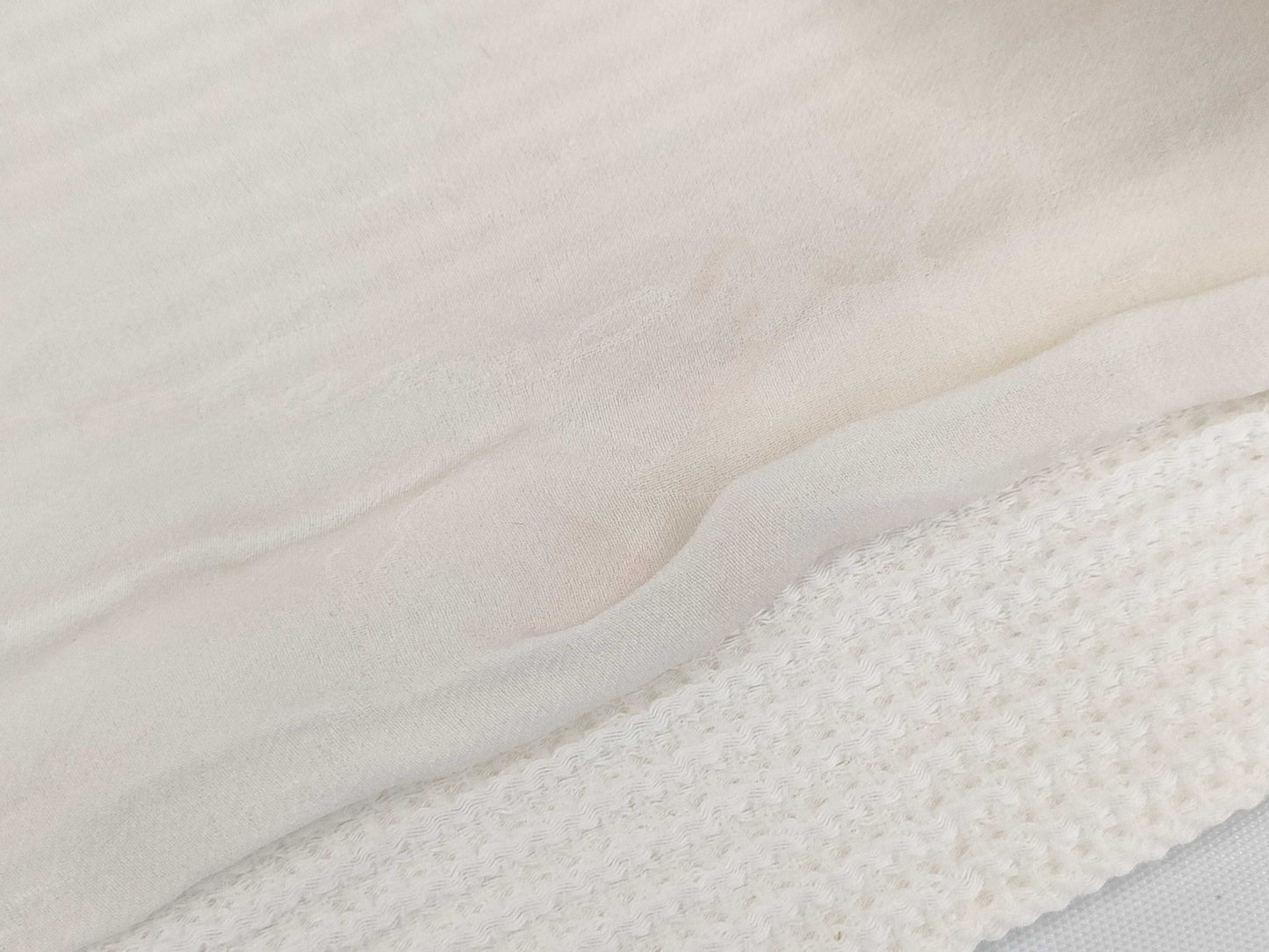 CHANEL CHANEL Waffle Dress P43547V31615 #36 White Dress