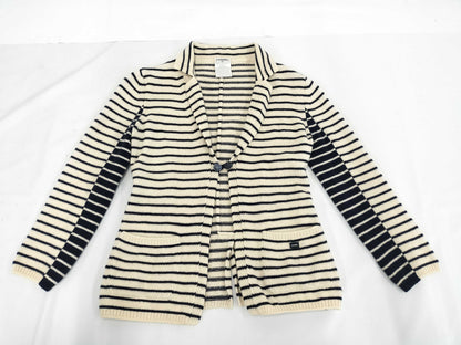 CHANEL CHANEL Knit Cardigan Border P21039V01301 03P #38 Cashmere Jacket