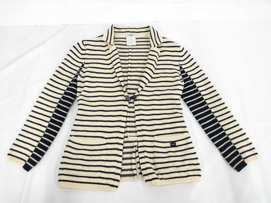 CHANEL CHANEL Knit Cardigan Border P21039V01301 03P #38 Cashmere Jacket