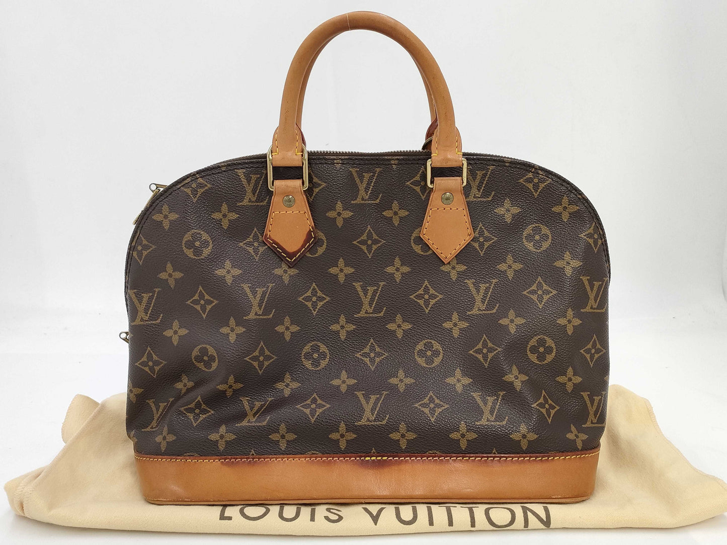 LOUIS VUITTON Monogram Alma M51130 Handbag [Serial Number] VI0926 Handbag