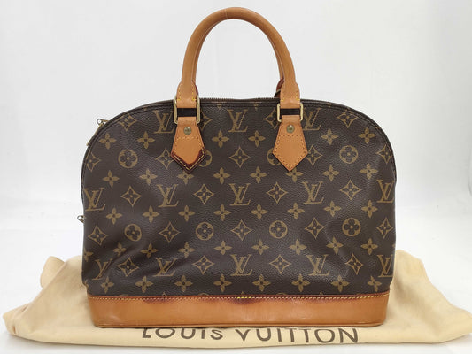 LOUIS VUITTON Monogram Alma M51130 Handbag [Serial Number] VI0926 Handbag