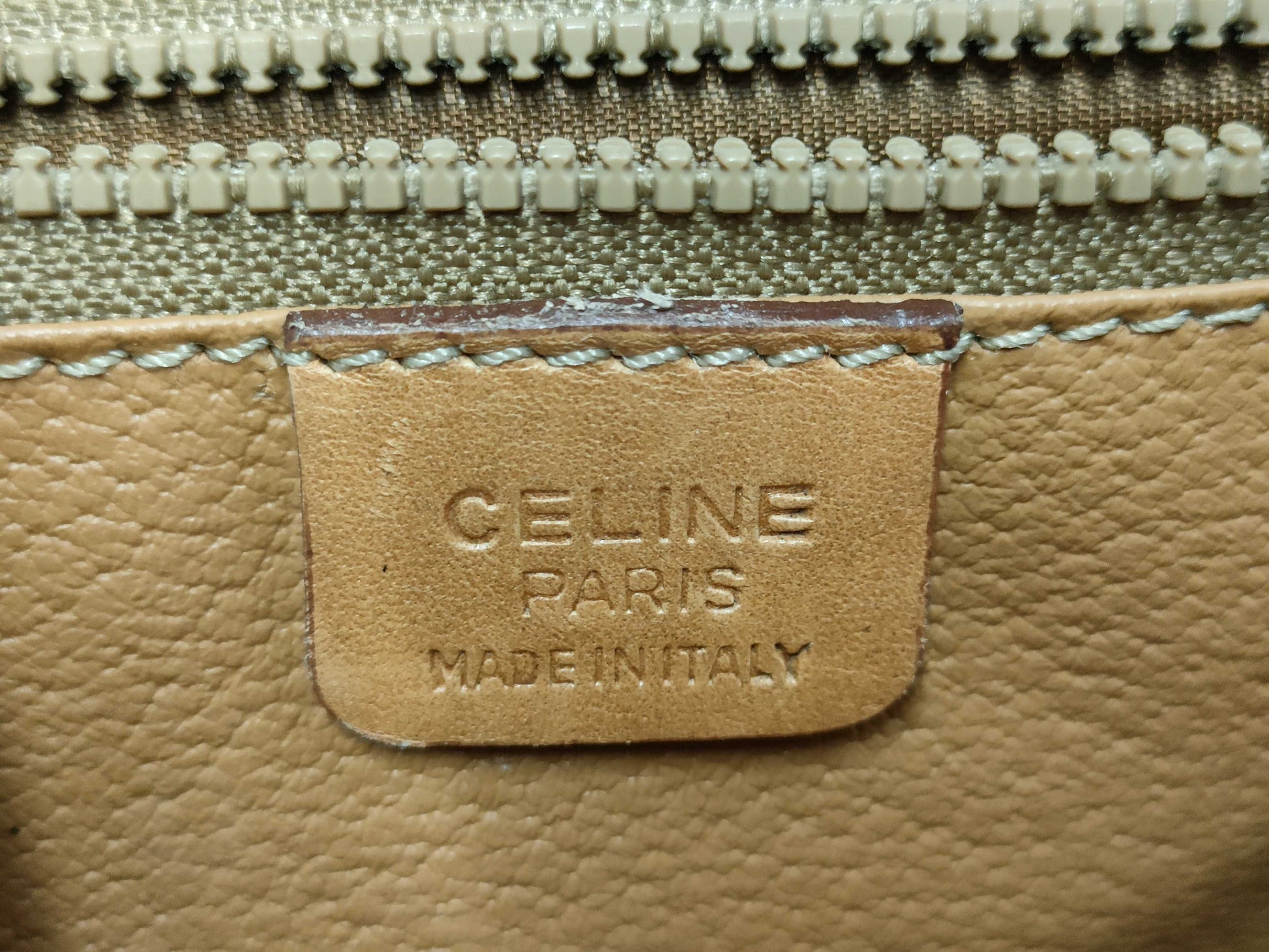 CELINE Macadam Shoulder Bag
