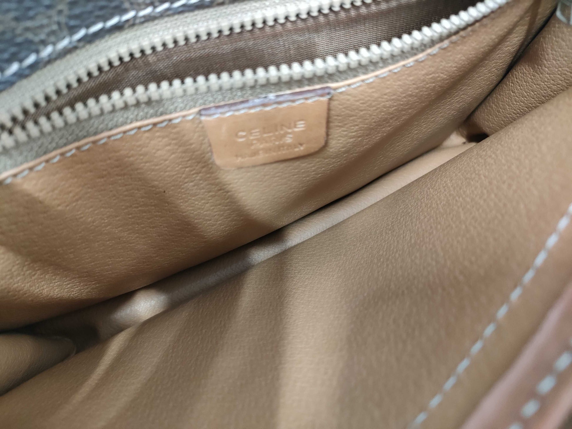 CELINE Macadam Shoulder Bag
