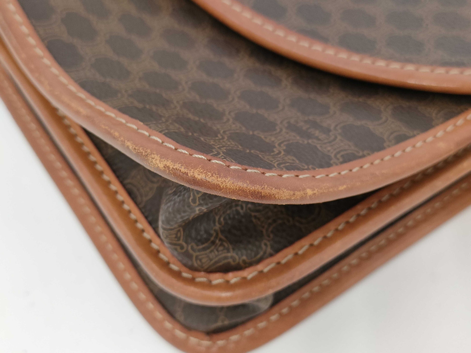 CELINE Macadam Shoulder Bag