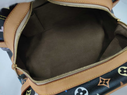LOUIS VUITTON Multicolor Claudia M40194 AS1020 Black Handbag