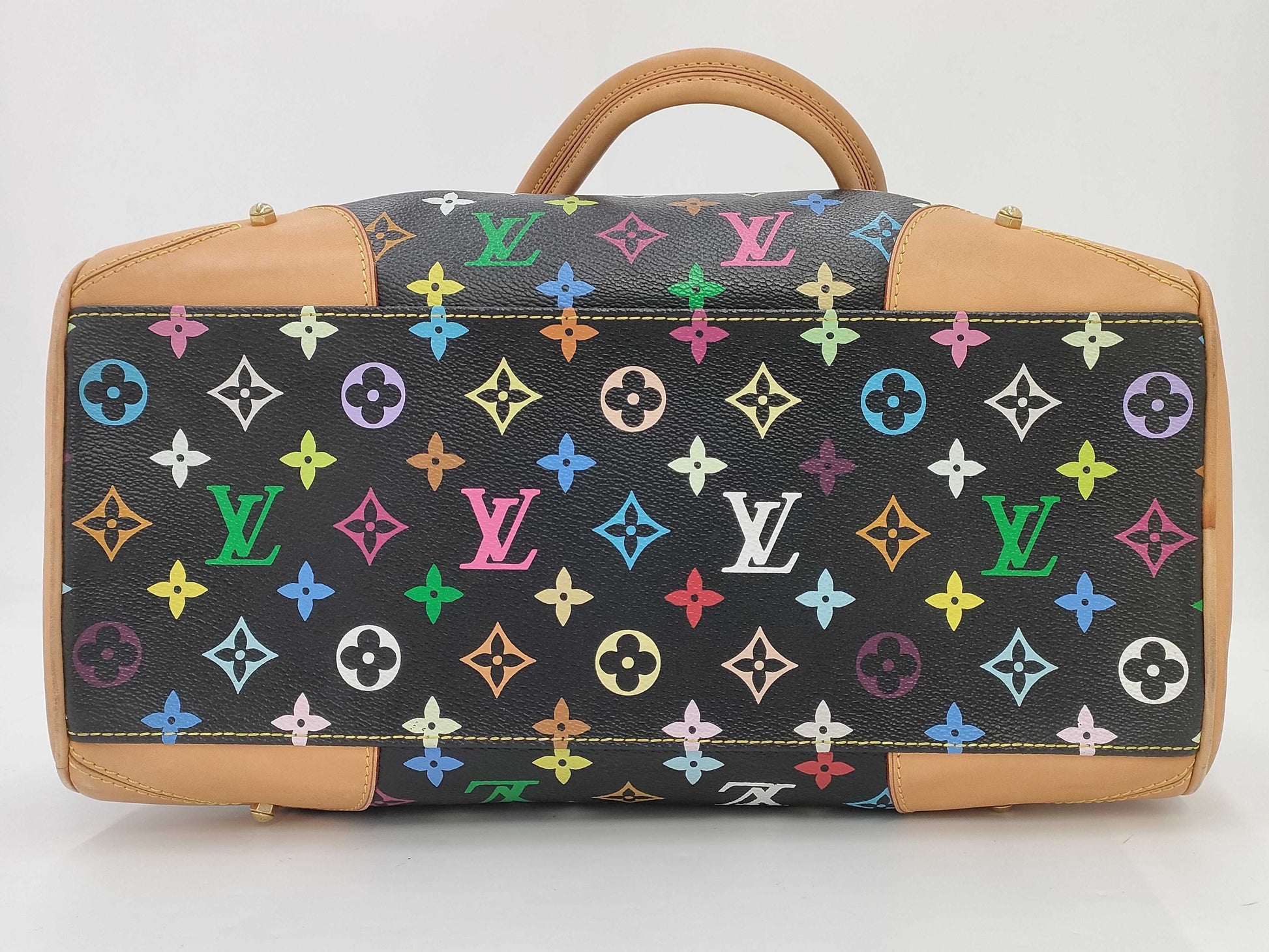 LOUIS VUITTON Multicolor Claudia M40194 AS1020 Black Handbag