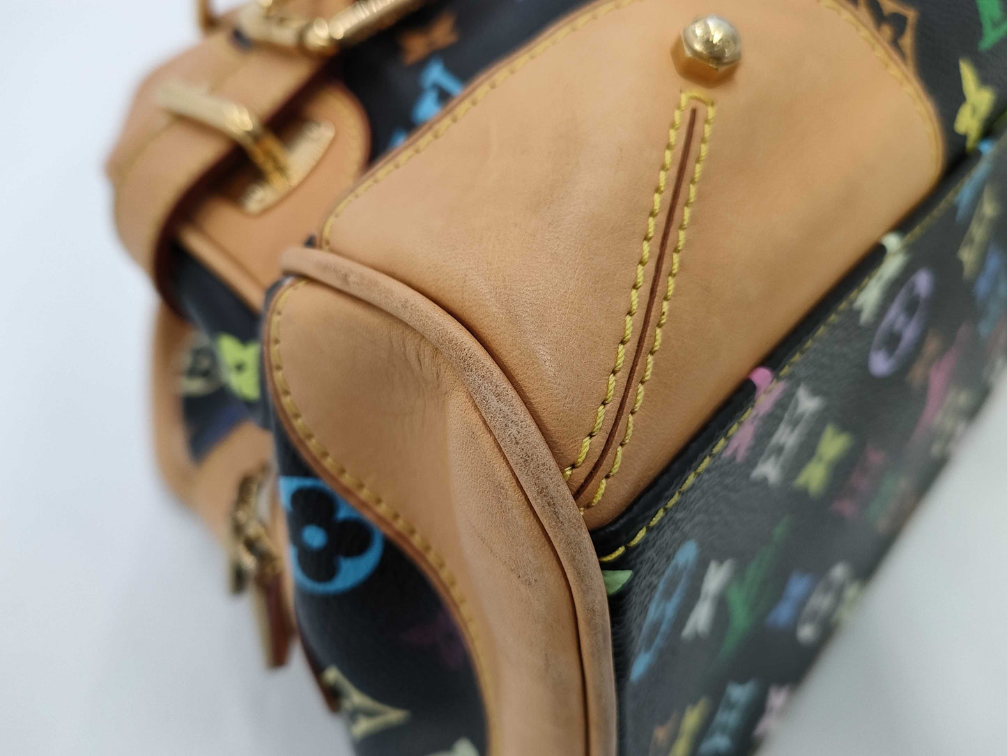LOUIS VUITTON Multicolor Claudia M40194 AS1020 Black Handbag