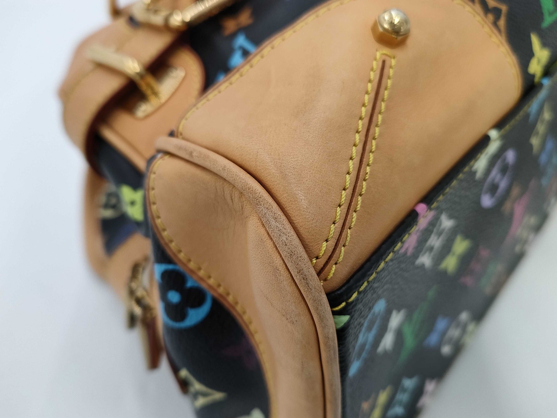LOUIS VUITTON Multicolor Claudia M40194 AS1020 Black Handbag