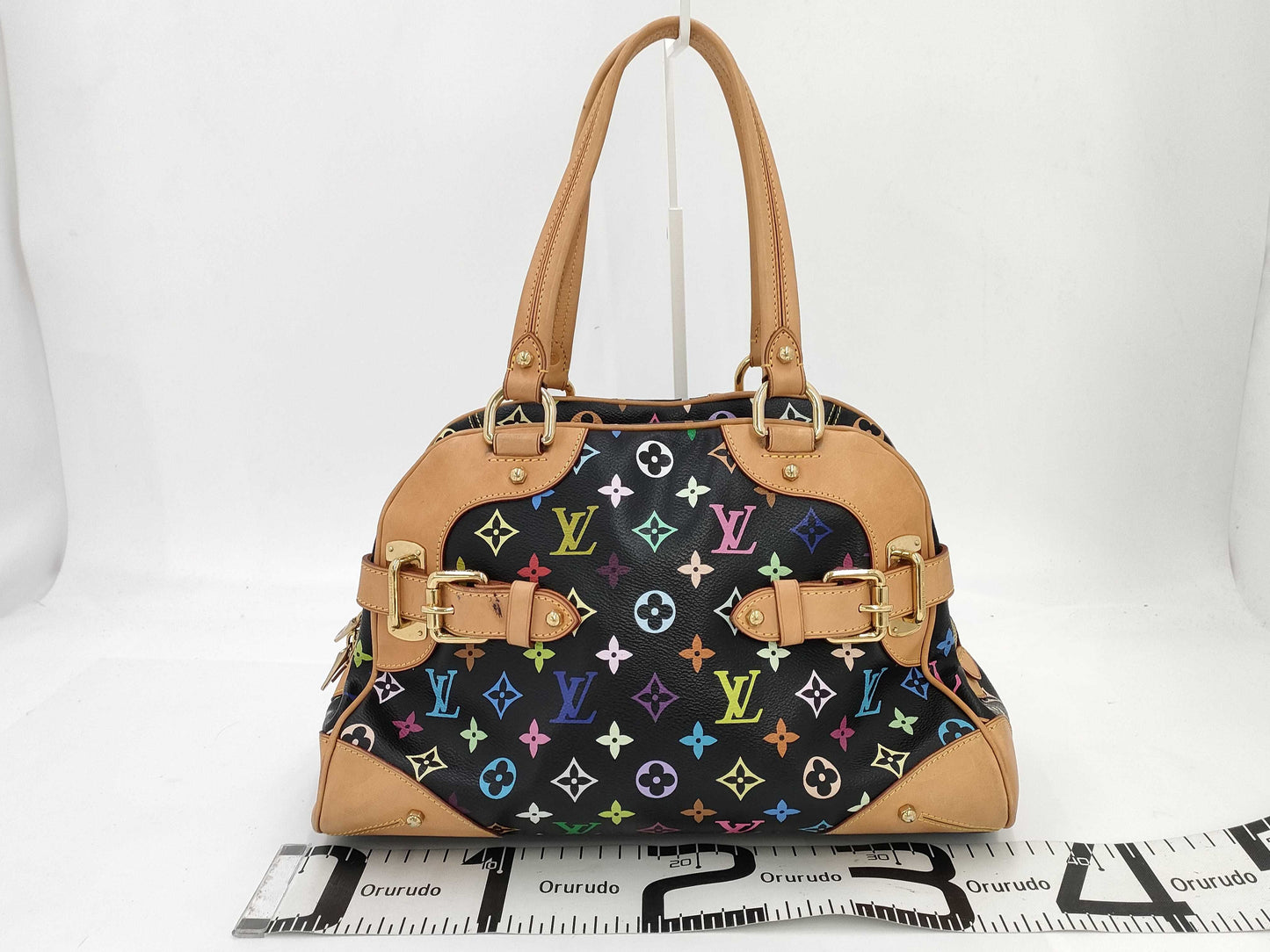 LOUIS VUITTON Multicolor Claudia M40194 AS1020 Black Handbag