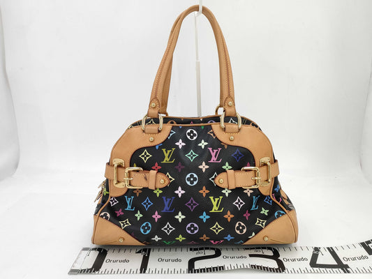 LOUIS VUITTON Multicolor Claudia M40194 AS1020 Black Handbag