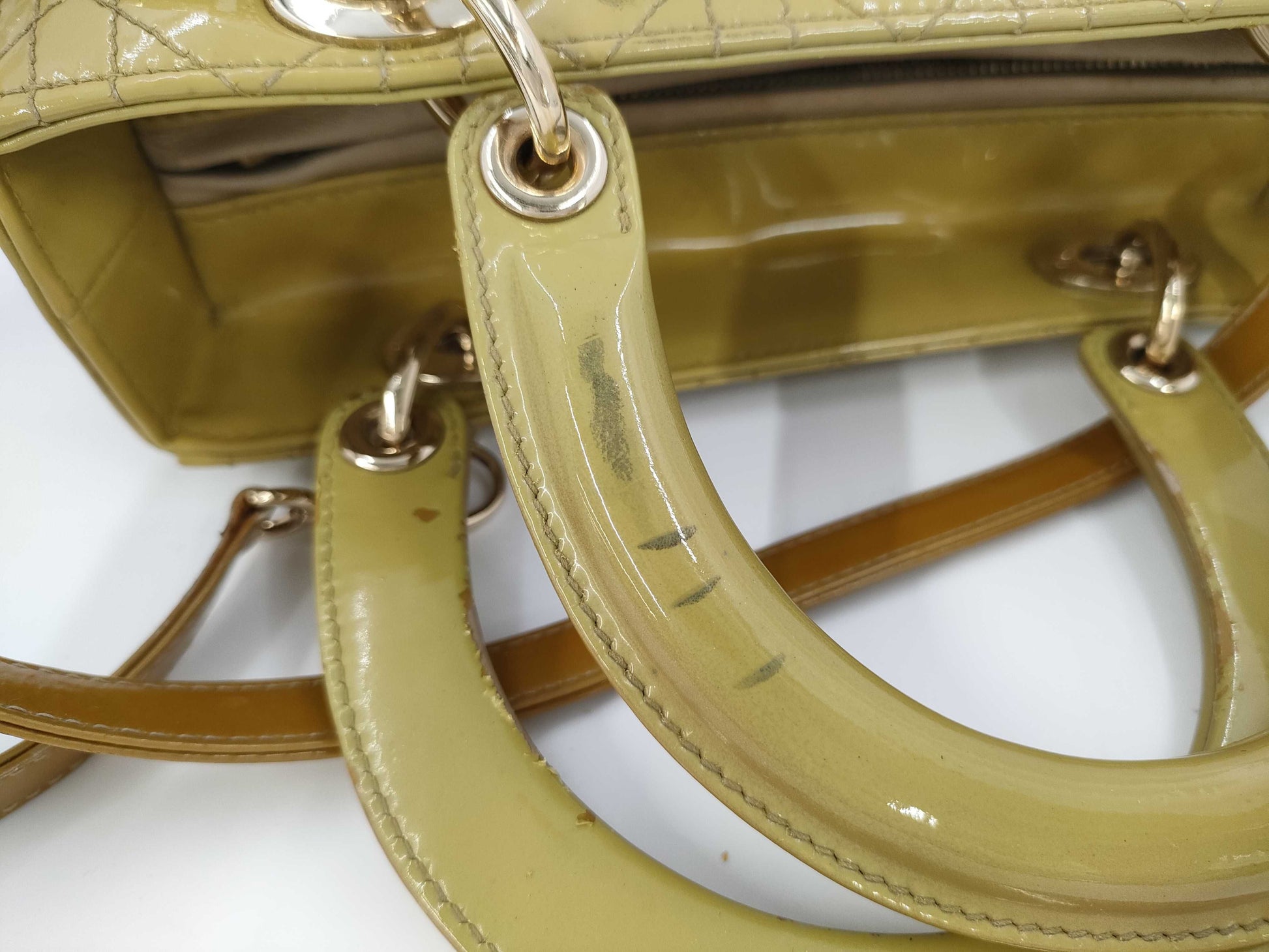 Dior Dior bag yellow handbag