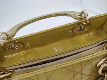 Dior Dior bag yellow handbag