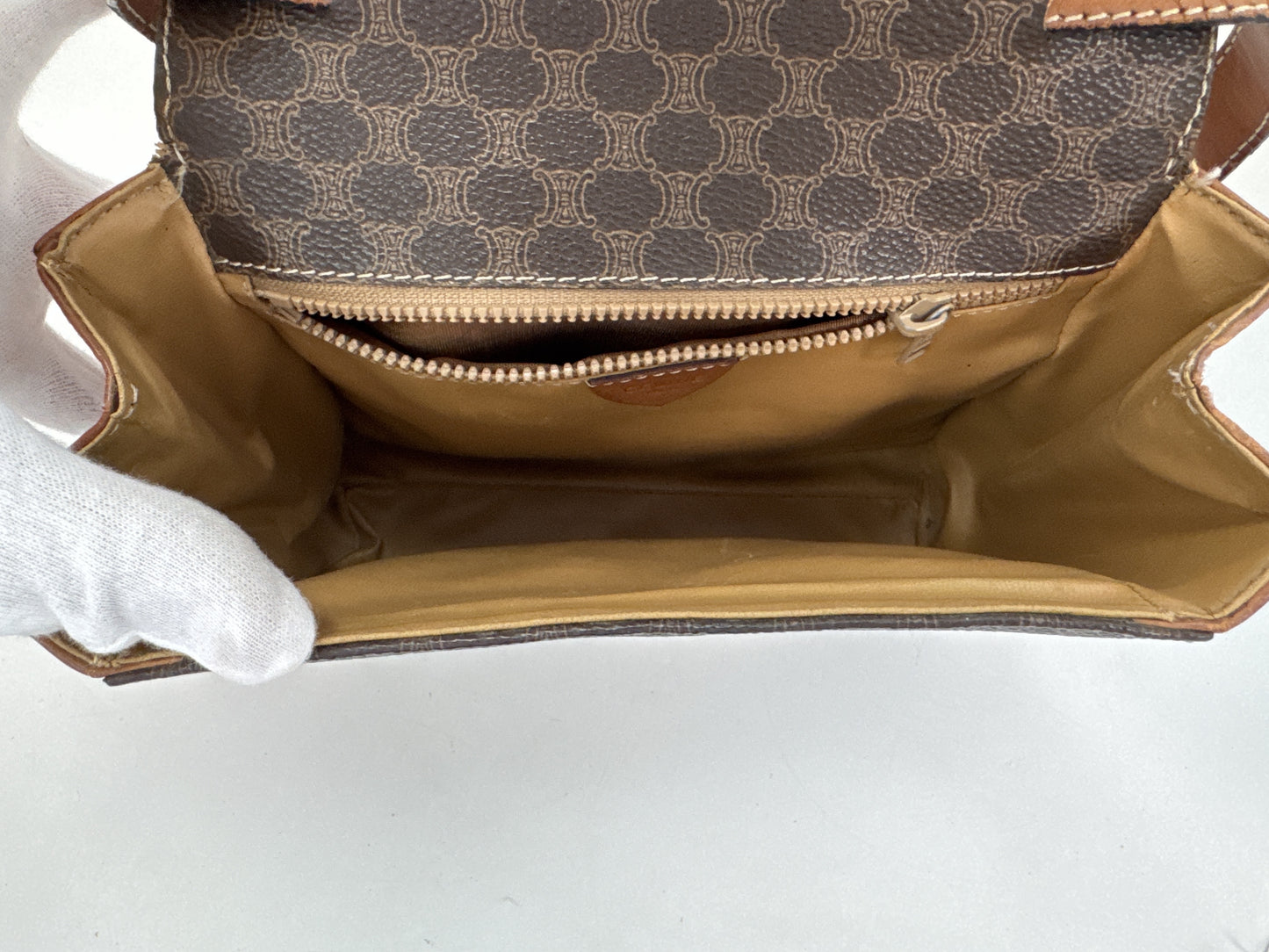 CELINE Macadam Shoulder Bag