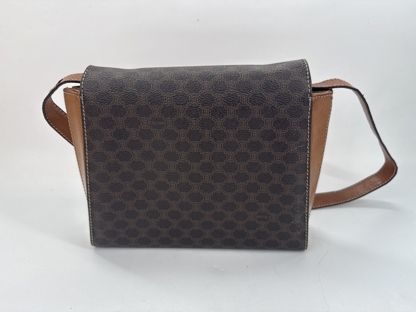 CELINE Macadam Shoulder Bag