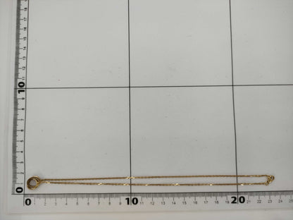 Cartier Baby Love Diamond Necklace in Yellow Gold and Au750, 6.7g 