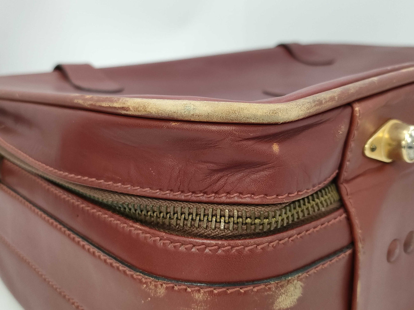 Cartier Must Bordeaux Carry-On Suitcase Bag