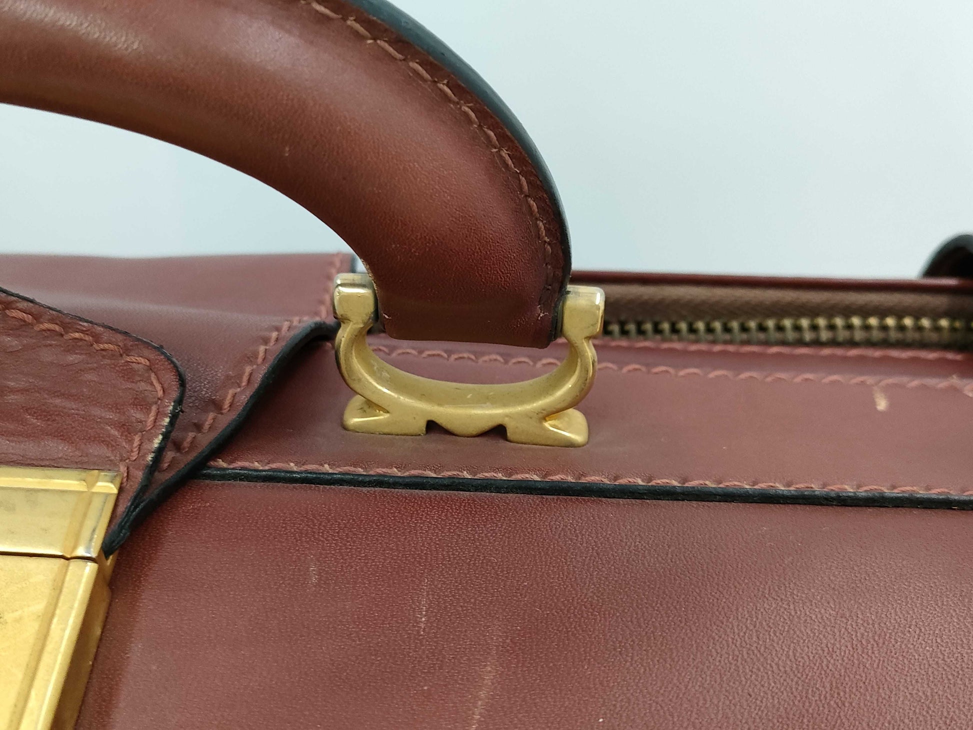 Cartier Must Bordeaux Carry-On Suitcase Bag