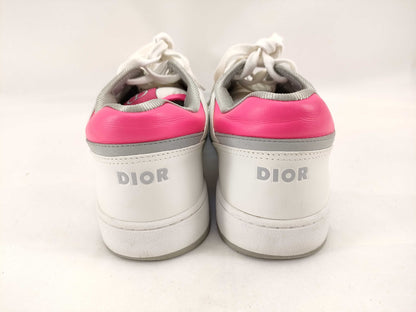 Dior Trotter Christian Dior Oblique Low-Top Sneakers, Size 41, White, FA0121