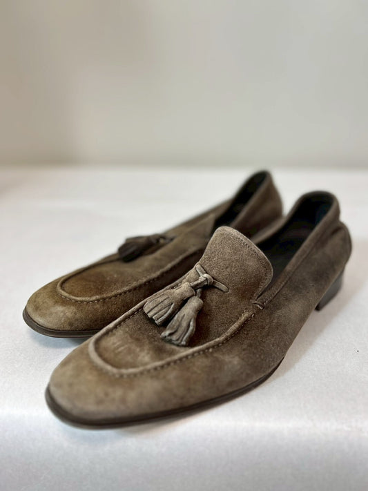 Salvatore Ferragamo Leather Loafers, Size 7