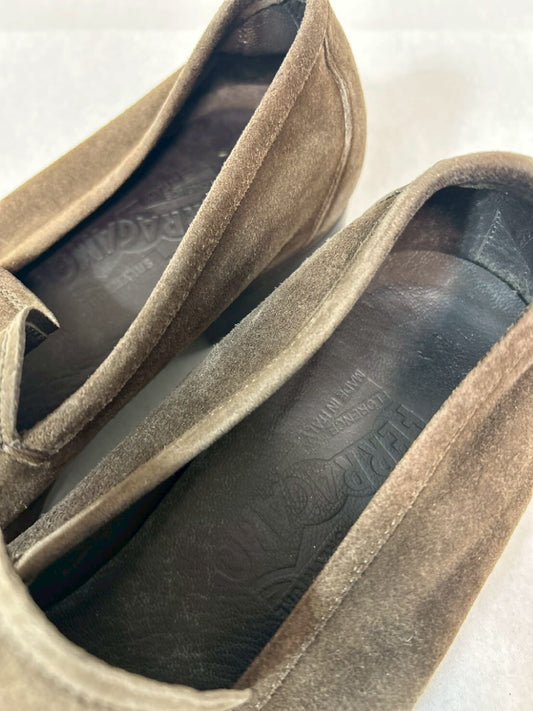 Salvatore Ferragamo Leather Loafers, Size 7
