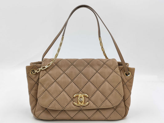 CHANEL Chain Shoulder Bag Coco Mark Shoulder Bag