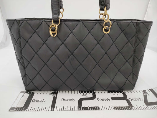 CHANEL Wild Stitch Tote Bag
