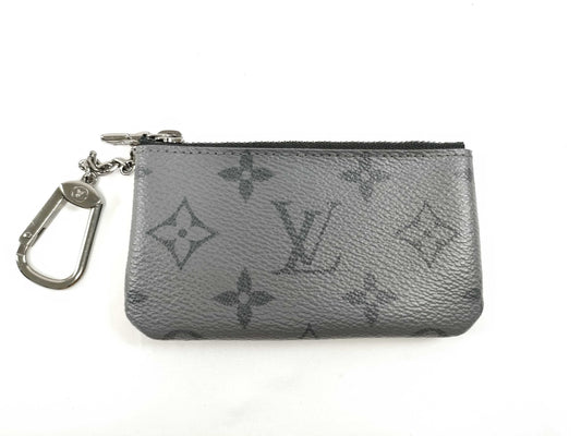 LOUIS VUITTON M 80905 Vuitton Monogram Eclipse Pochette Cle Coin Case