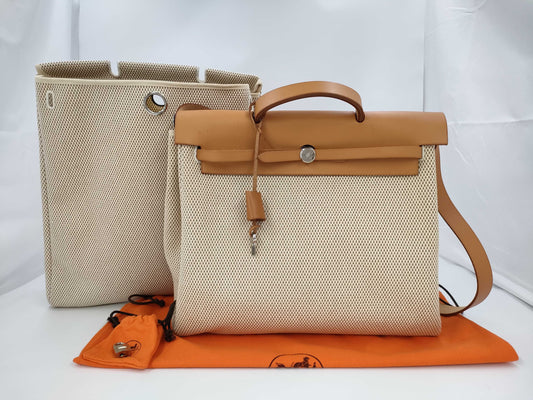 HERMES Hermes Air Bag MM Toal H with Spare Bag Included. Handbag, Shoulder Bag, Handbag.