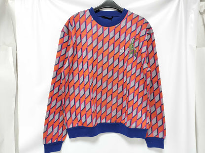 LOUIS VUITTON Brand new, unused Louis Vuitton Diamond Damier sweatshirt top