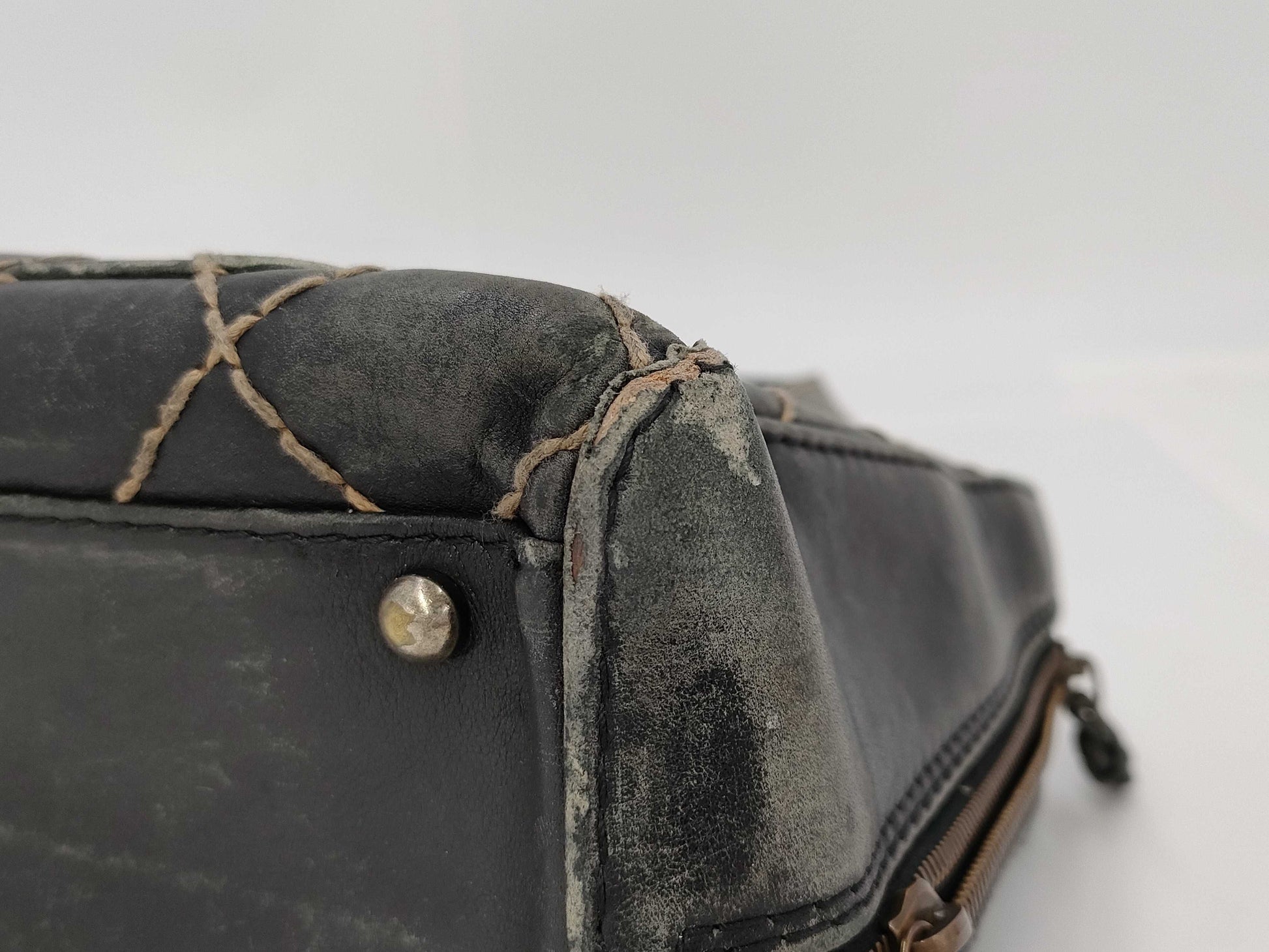 CHANEL Wild Stitch Lamb Handbag