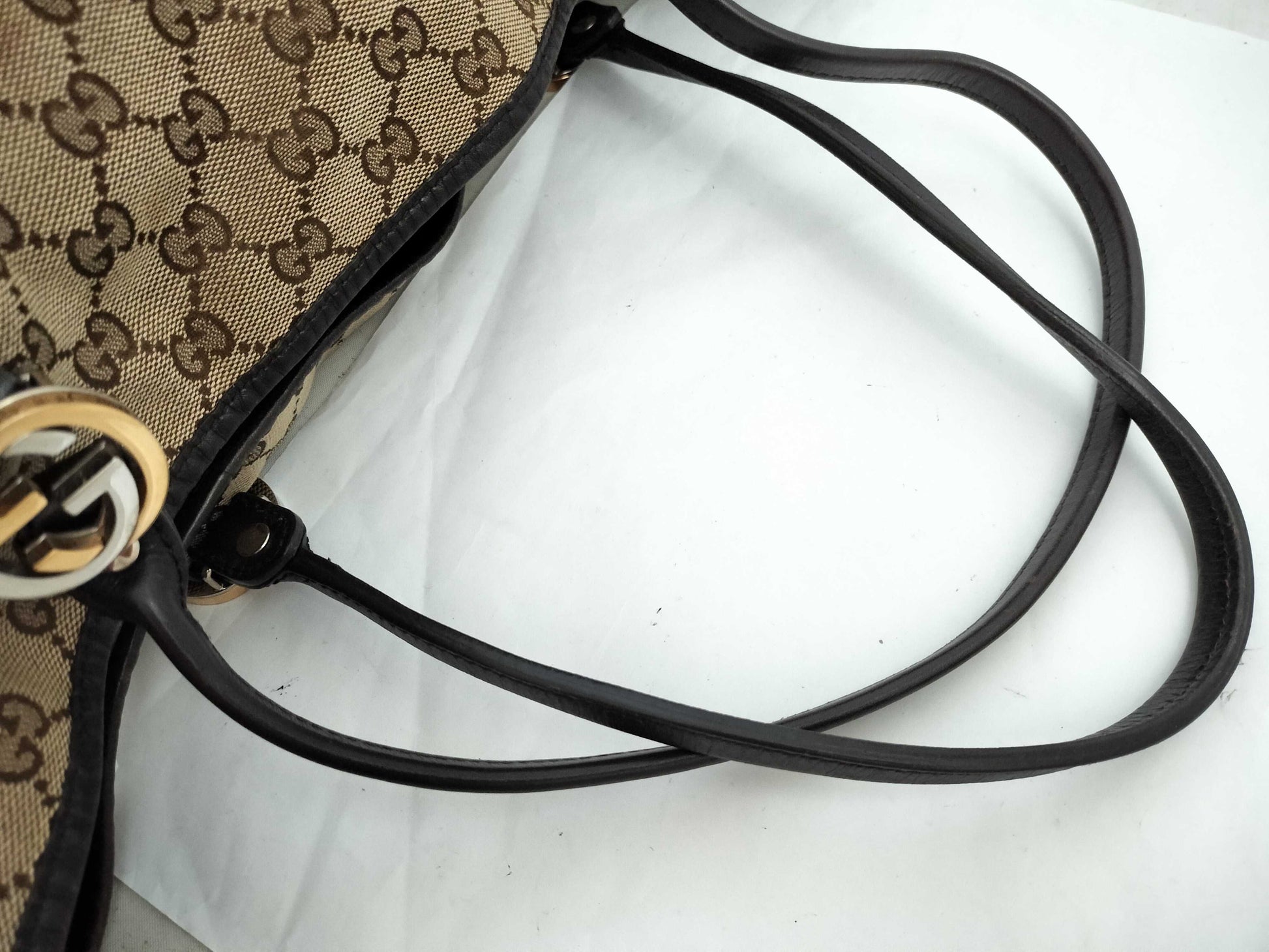 GUCCI GG Canvas Tote Bag